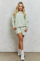 Soulmates sweatshirt in pistachio