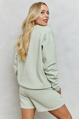 Soulmates sweatshirt in pistachio