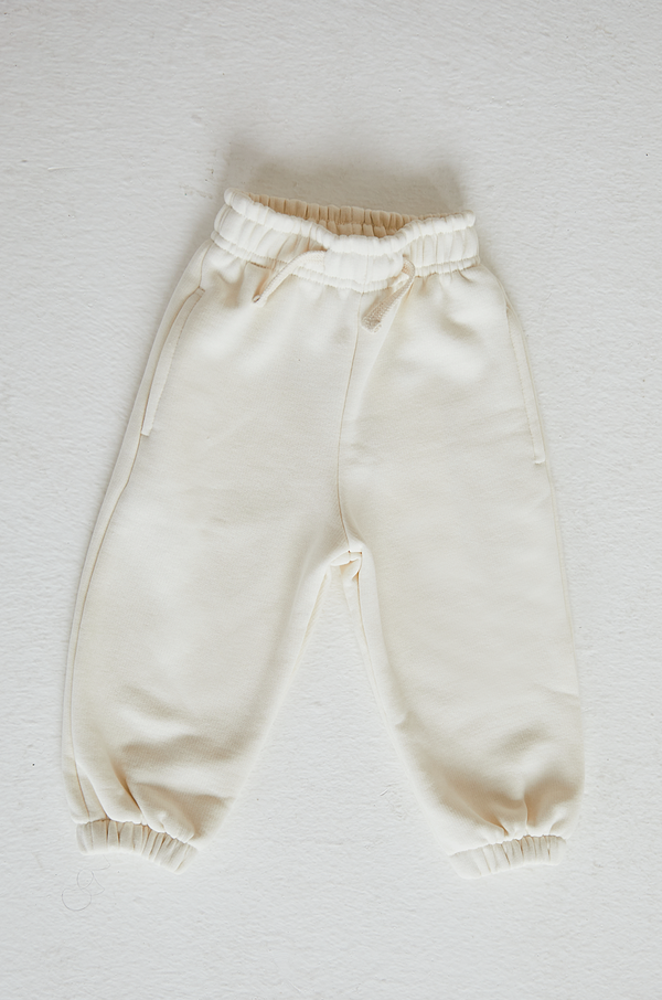 MINI JOGGERS IN CREAM