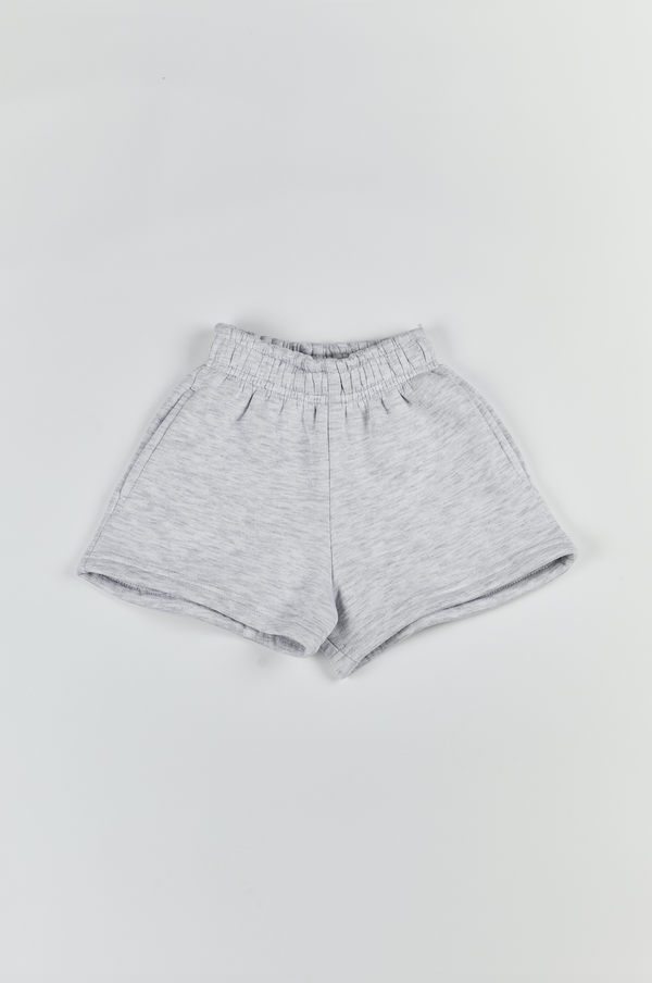 MINI GREY JOGGER SHORTS