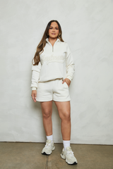 Soulmates half zip sweatshirt