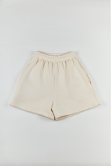 JOGGER SHORTS IN CREAM