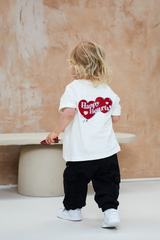 Mini happy hearts t-shirt