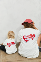 Mini happy hearts t-shirt