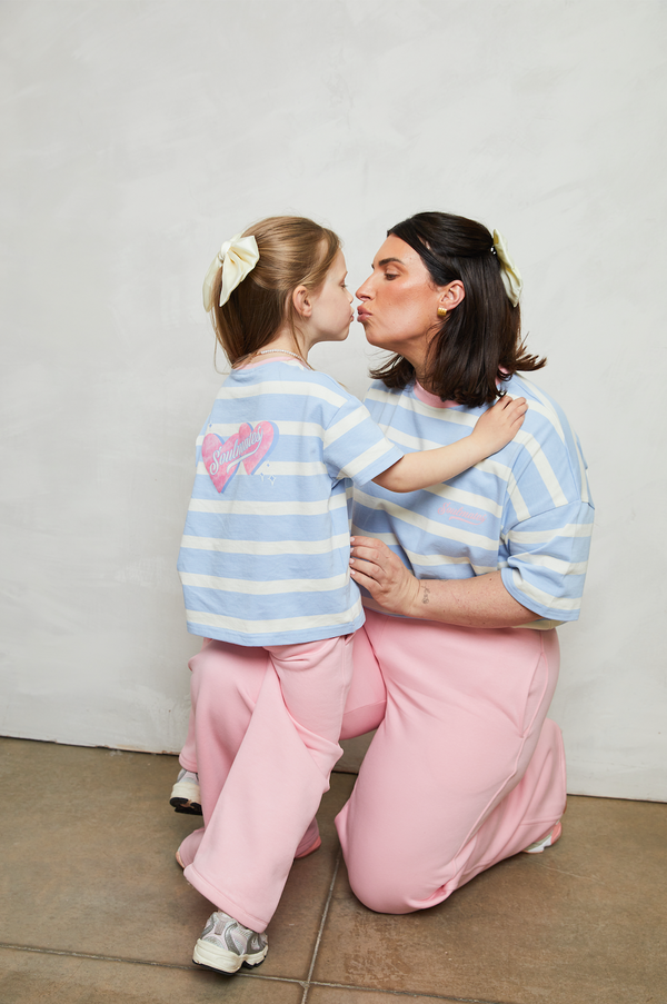 Soulmates striped t-shirt in blue