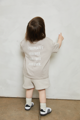 Mini soulmates t-shirt in clay