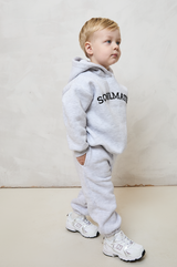 MINI SOULMATES HOODIE IN GREY MARL PRE ORDER